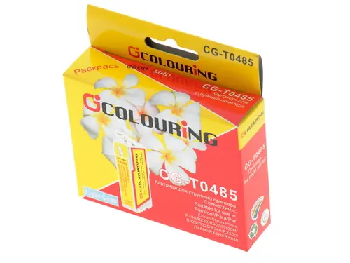 

Картридж Colouring CG-T0485 для Epson Stylus Photo R200/R300/RX500, светло голубой (IFE254ZCGJ/CG-TO485)