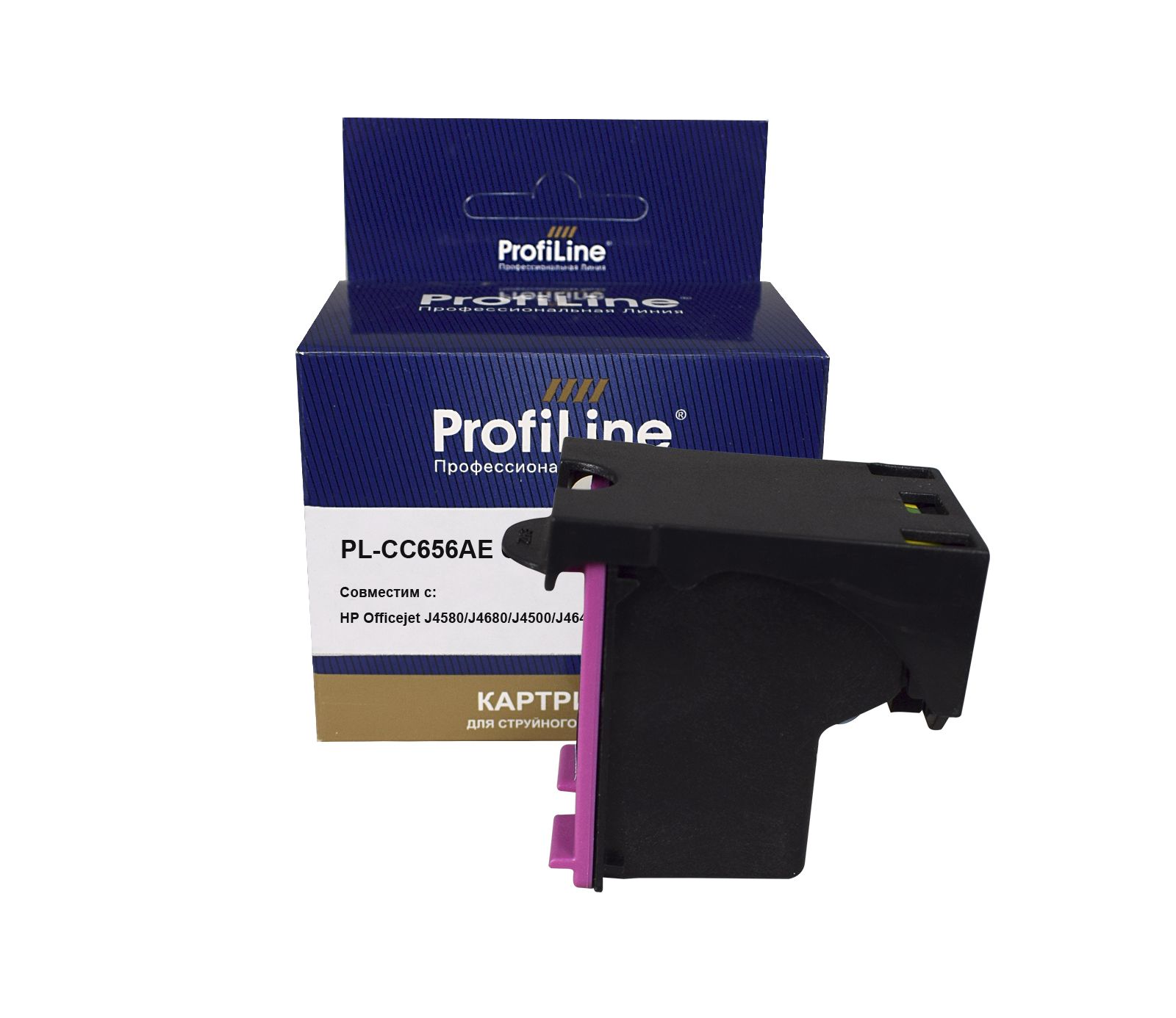 

Картридж струйный ProfiLine PL-CC656AE-Color (№901XL/CC656AE), совместимый, для HP OJ J4580/J4680/J4500/J4640