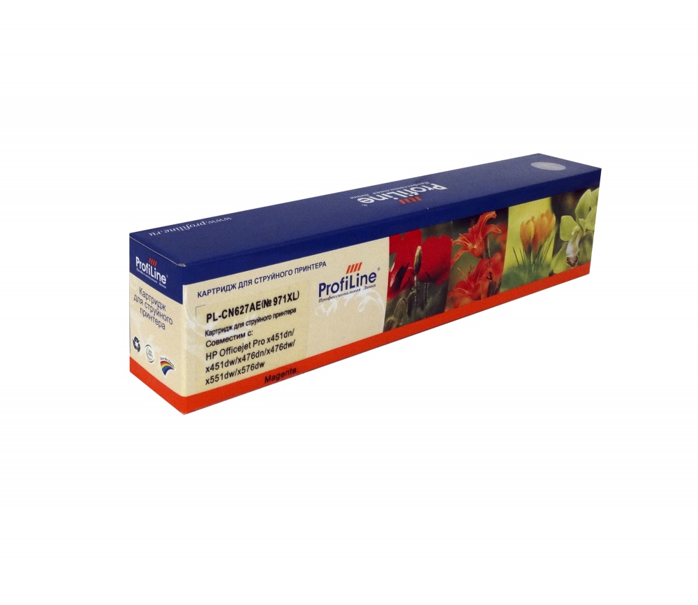 

Картридж струйный ProfiLine (971XL/CN627AE), совместимый, для HP OJ Pro X451dw/X476dw/X551dw/X576dw