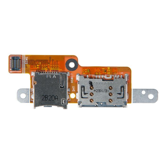 

Плата с разъемом sim и microSD для Asus Vivo Tab Smart ME400CL (516463)