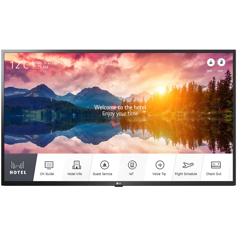 

Телевизор коммерческий 55" LG US662H 55US662H, IPS, 4K, 3840x2160, 400кд/м2, Rj-45, WiFi, HDMI, USB, черный (55US662H0ZC), 55US662H