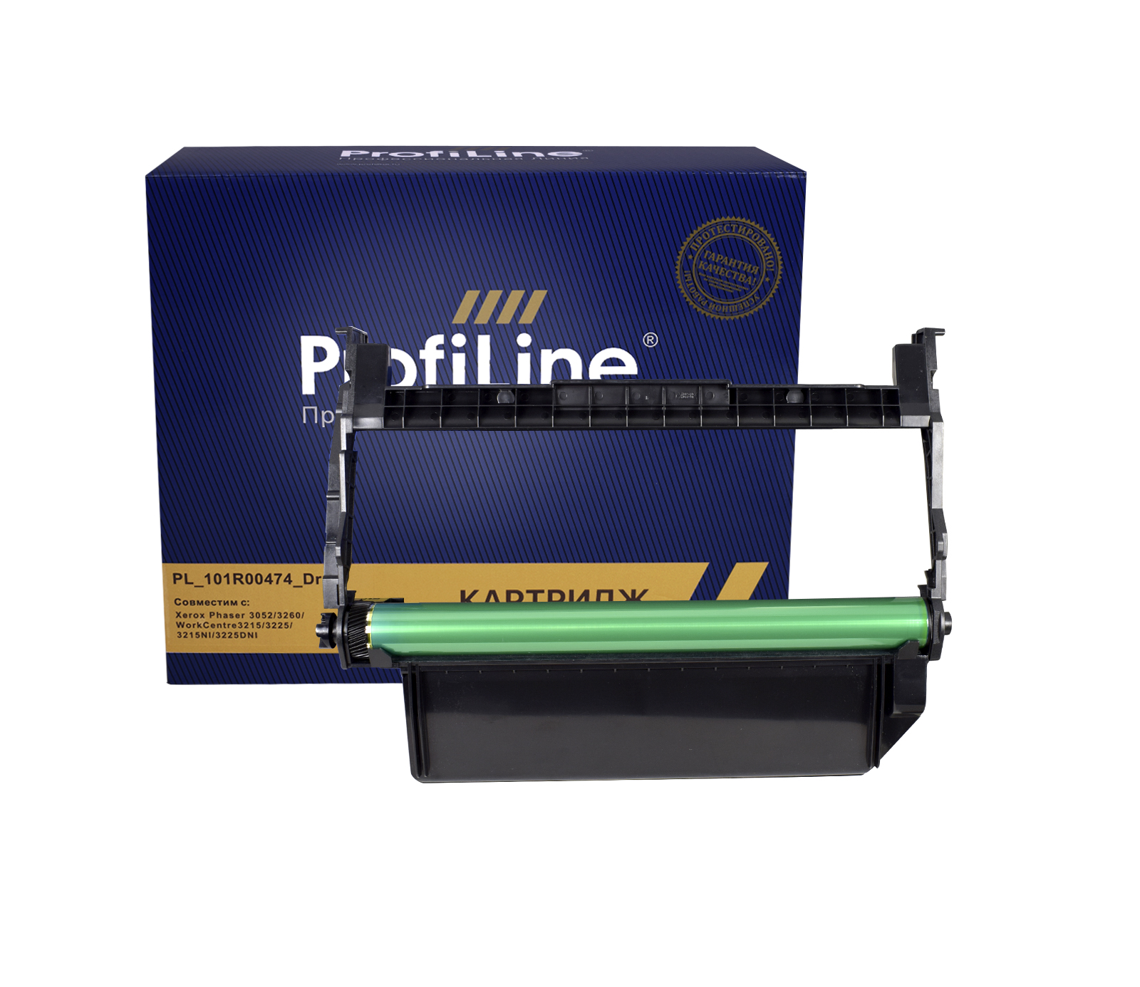 

Драм-картридж (фотобарабан) ProfiLine PL-101R00474 совместимый для Xerox WC3052/3215/3225/3260 10000стр, PL-101R00474
