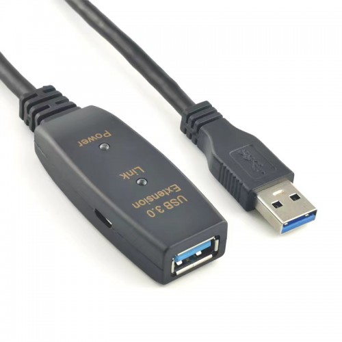 

Кабель-удлинитель USB 3.0(Af)-USB 3.0(Am), быстрая зарядка, 5 м, черный, KS-IS (KS-776-5)