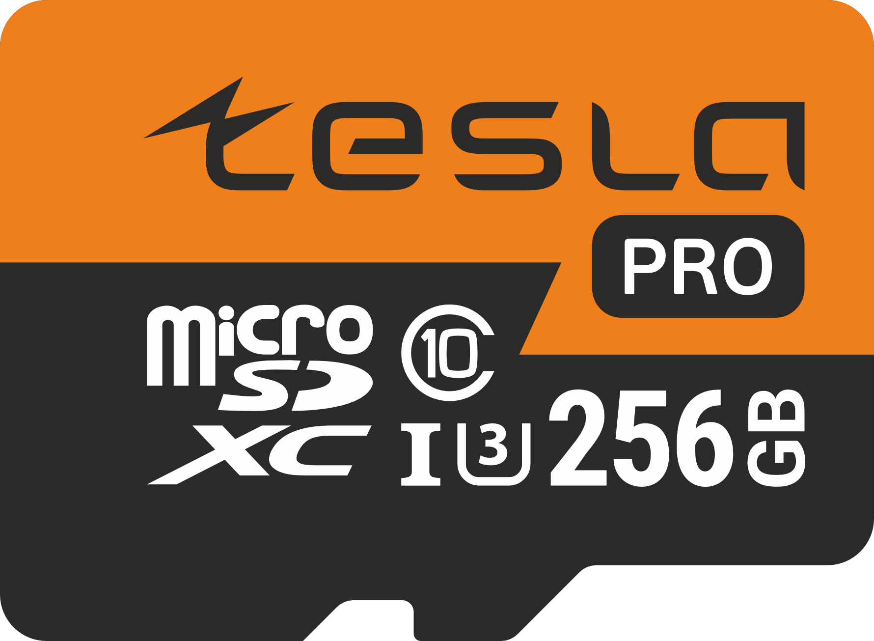 Карта памяти 256Gb microSDXC TESLA Pro Class 10 UHS-I U3 (TSLMSD256GU3)