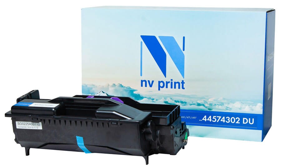 Драм-картридж (фотобарабан) лазерный NV Print NV-44574302DU (44574302), 25000 страниц, совместимый, для OKI B411/431/MB461/471/491 - фото 1