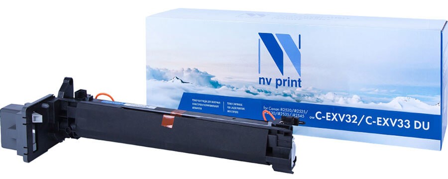 

Драм-картридж (фотобарабан) лазерный NV Print NV-CEXV32/CEXV33DU (C-EXV32/C-EXV33/2772B003AA), 169000 страниц, совместимый, для Canon iR2520/iR2525/ iR2530/iR2535/ iR2545, NV-CEXV32/CEXV33DU