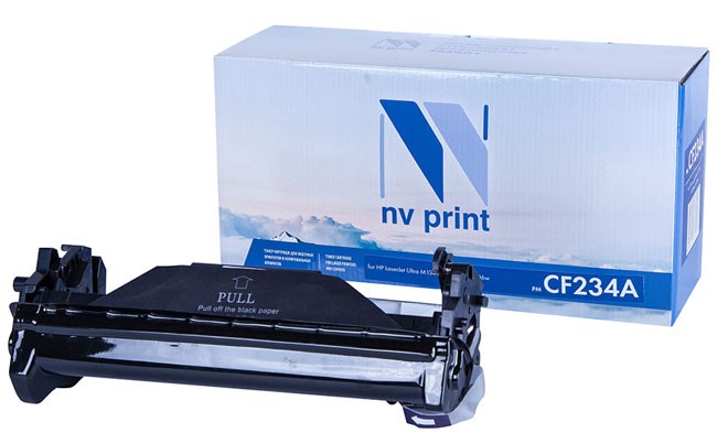 

Драм-картридж (фотобарабан) лазерный NV Print NV-CF234A (№34A/CF234A), 9200 страниц, совместимый, для LJ Ultra M134a/M134fn/M106w, NV-CF234A