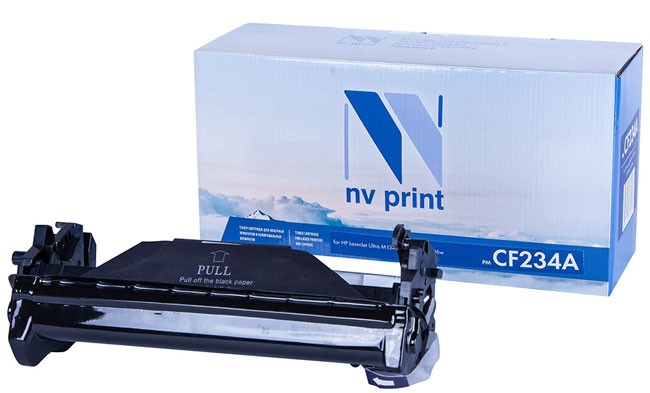 Драм-картридж (фотобарабан) лазерный NV Print NV-CF234A (№34A/CF234A), 9200 страниц, совместимый, для LJ Ultra M134a/M134fn/M106w - фото 1