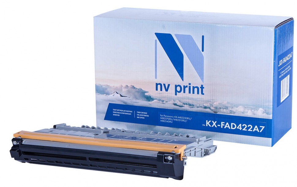 Драм-картридж (фотобарабан) лазерный NV Print NV-KX-FAD422A7 (KX-FAD422A7), черный, 18000 страниц, совместимый, для Panasonic KX-MB2230RU/ MB2270RU/ MB2510RU/ MB2540RU/ MB2571RU - фото 1