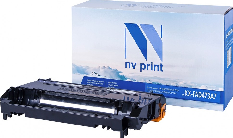 Драм-картридж (фотобарабан) лазерный NV Print NV-KXFAD473A7 (KX-FAD473A7), 10000 страниц, совместимый, для Panasonic KX-MB2110RU/2117RU/2130RU/2137RU/2170RU/2177RU - фото 1