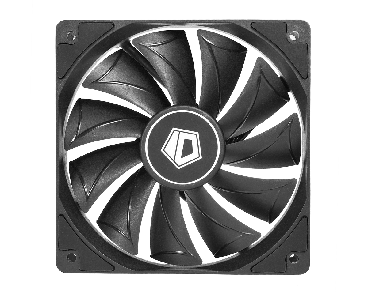 Вентилятор ID-COOLING XF-12025-SD-K, 120мм, 1800rpm, 35.2 дБ, 4-pin PWM, 1шт (ID-FAN-XF-12025-SD-K) Нетоварный вид упаковки, товар не эксплуатировался, полный комплект