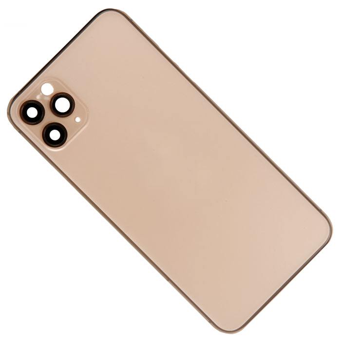 

Задняя крышка в сборе с рамкой для Apple iPhone 11 Pro Max, золотистый (827740)