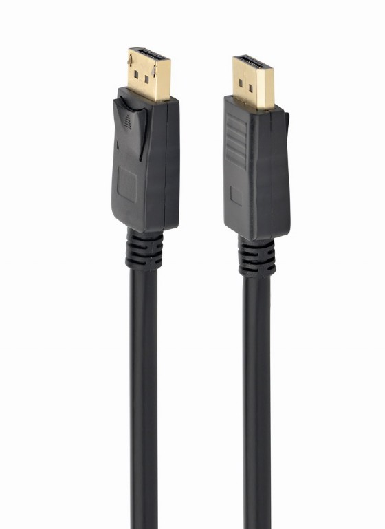 

Кабель DisplayPort(20M)-DisplayPort(20M) v1.2 4K, экранированный, 5 м, черный Cablexpert (CC-DP2-5M)