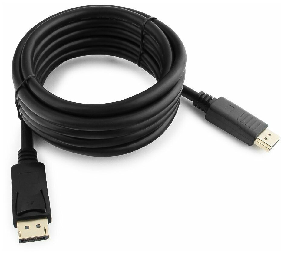 

Кабель DisplayPort(20M)-DisplayPort(20M) v1.2, экранированный, 10 м, черный Cablexpert (CC-DP2-10M)