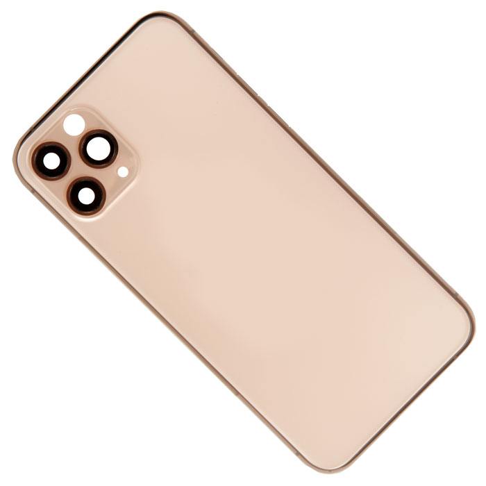 

Задняя крышка в сборе с рамкой для Apple iPhone 11 Pro, золотистый (827734)
