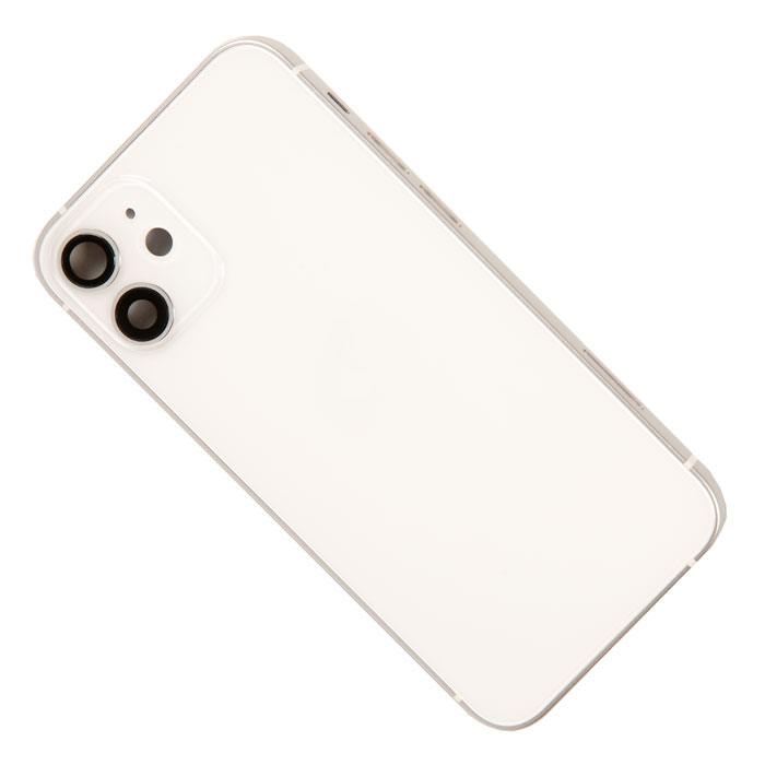 

Задняя крышка в сборе с рамкой для Apple iPhone 12 Mini, белый (841601)