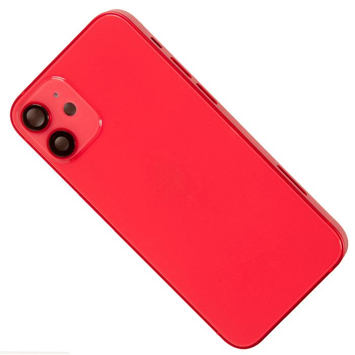 

Задняя крышка в сборе с рамкой для Apple iPhone 12 Mini, красный (841603)