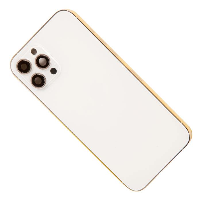 

Задняя крышка в сборе с рамкой для Apple iPhone 12 Pro Max, белый (841598)