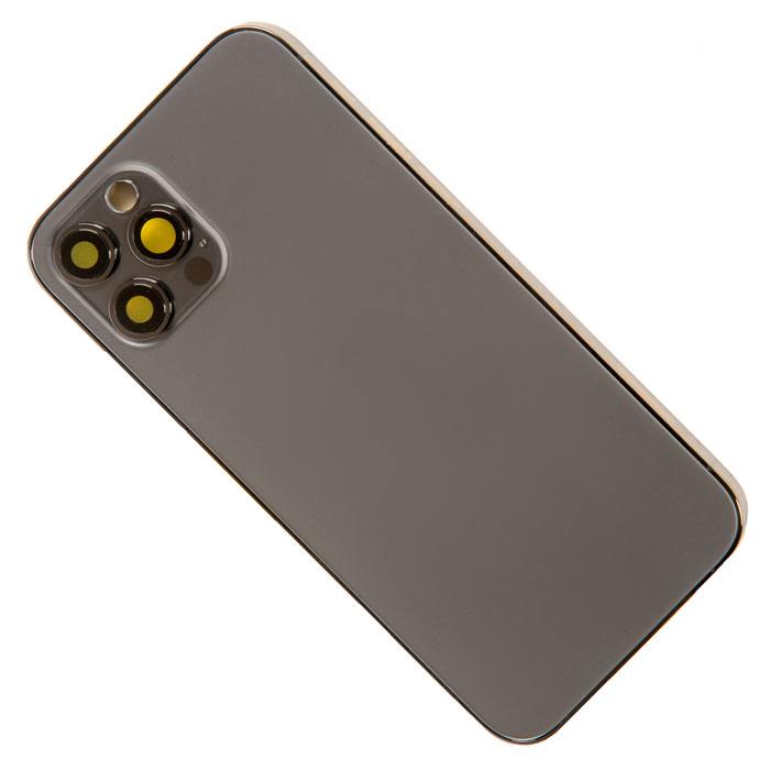 

Задняя крышка в сборе с рамкой для Apple iPhone 12 Pro, черный (841587)