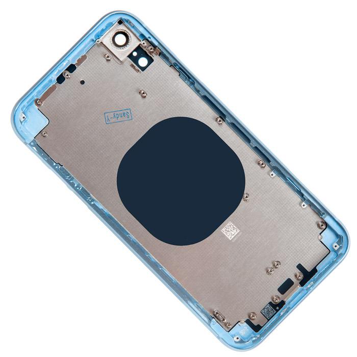 

Задняя крышка в сборе с рамкой для Apple iPhone XR, голубой (687499)