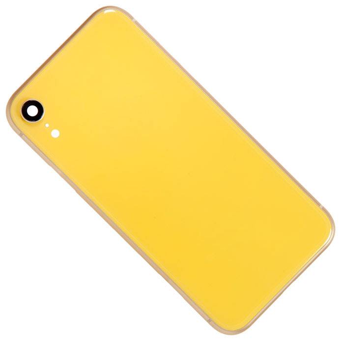 

Задняя крышка в сборе с рамкой для Apple iPhone XR, желтый (687502)