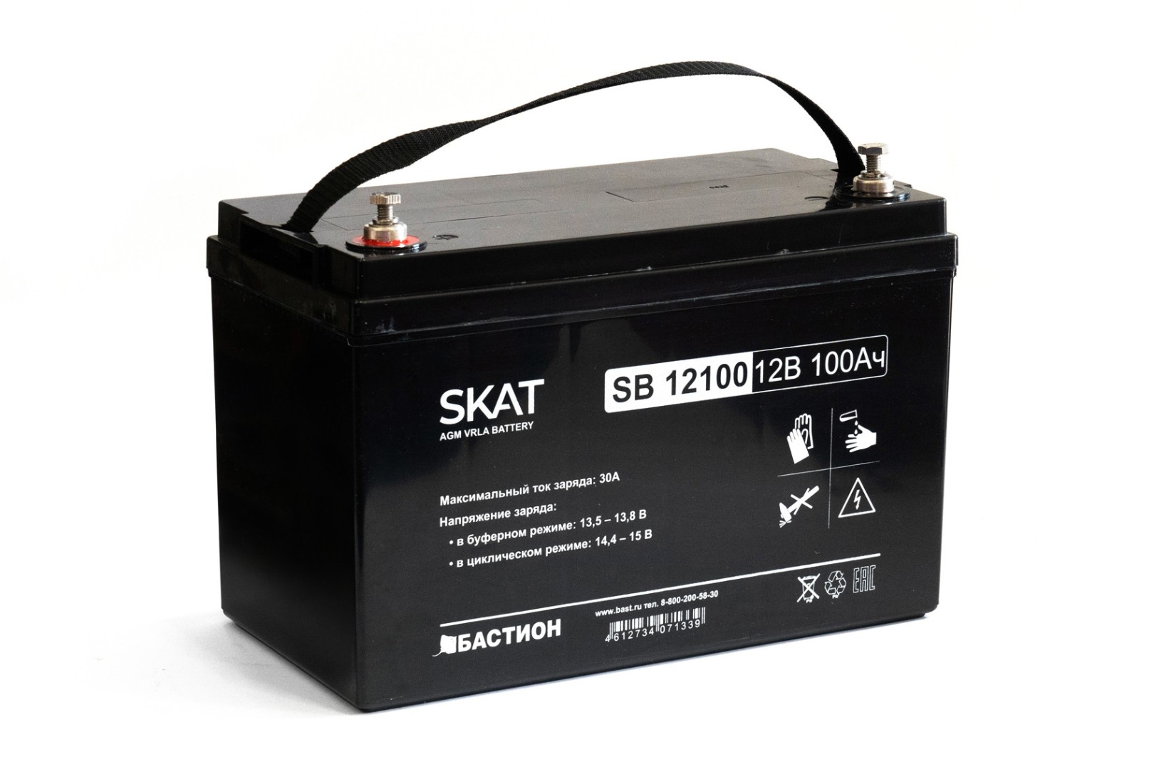 

Аккумуляторная батарея для ОПС Бастион 2542 SB 12100, 12V, 100Ah, Черный, SB 12100