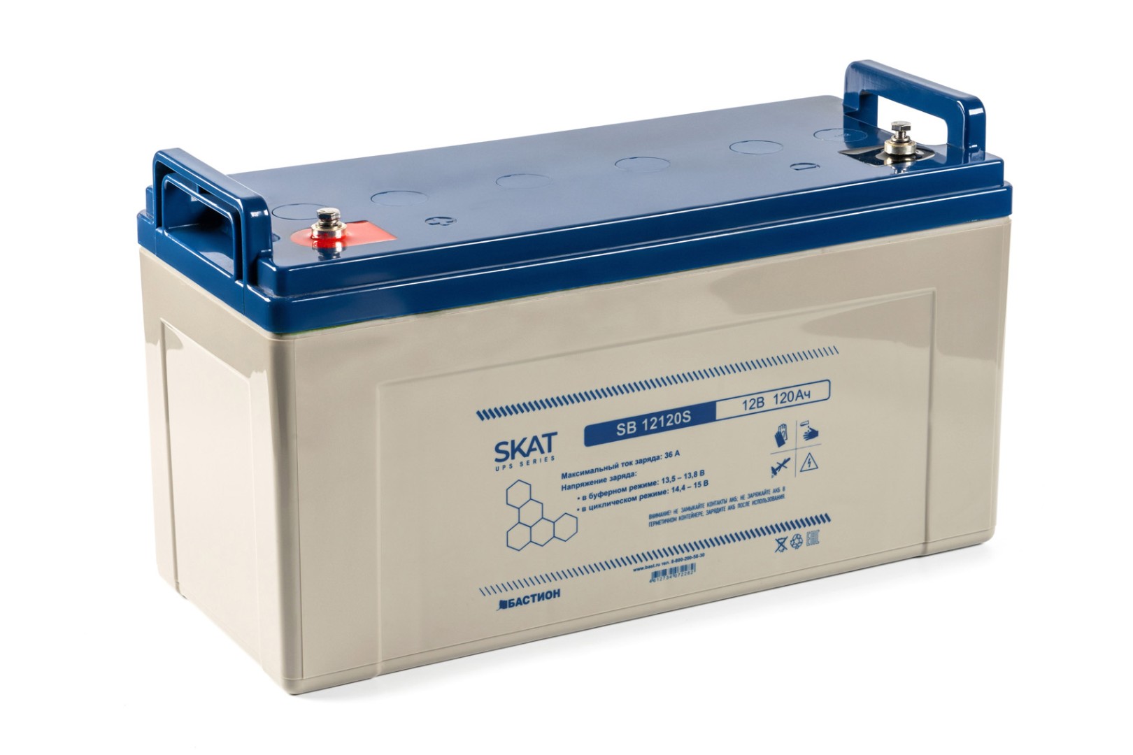 Аккумуляторная батарея для ИБП Бастион SB 12120S, 12V, 120Ah
