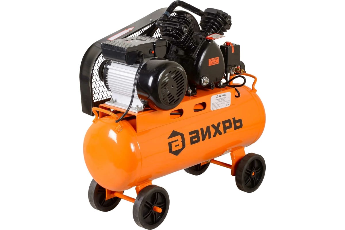 Компрессор воздушный ВИХРЬ КМП-400/50Р, 50 л, 400л/мин