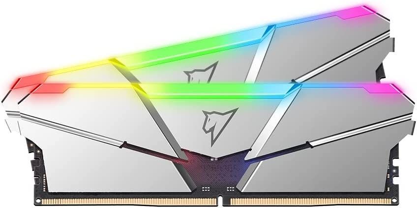 

Комплект памяти DDR5 DIMM 32Gb (2x16Gb), 5600MHz, CL40, 1.2 В, Netac, Shadow RGB Silver (NTSRD5P56DP-32S) Retail, NTSRD5P56DP-32S