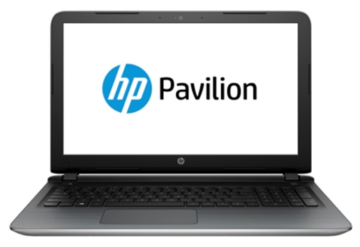 Ноутбук HP Pavilion 15-ab011ur 15.6" 1366x768, Intel Core i3-5010U 2.1GHz, 8Gb RAM, 1Tb HDD, DVD-RW, Radeon R7 M360-2Gb, WiFi, BT, Cam, W8.1, серебристый (N0K56EA)