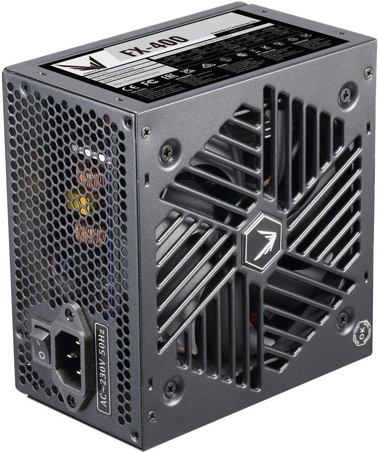 

Блок питания 400 Вт ATX Formula V FX 400, 120 мм, Retail (FX-400), 400