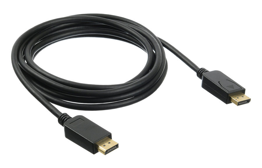 

Кабель DisplayPort(20M)-DisplayPort(20M) v1.2, 3 м, черный Buro (BHP DPP_1.2-3)