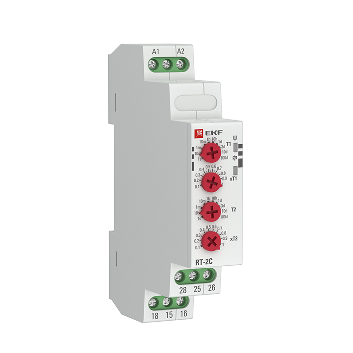 

Реле времени EKF RT-2C, белый (RT-2C), RT-2C