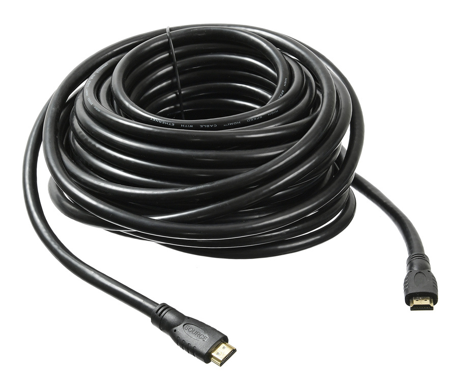

Кабель HDMI(19M)-HDMI(19M) v2.0, 15 м, черный Buro (BHP HDMI 2.0-15)