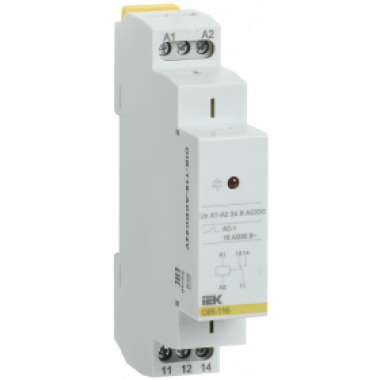 

Реле промежуточное ONI OIR-116-ACDC24V, 16А, 24В (OIR-116-ACDC24V), OIR-116-ACDC24V