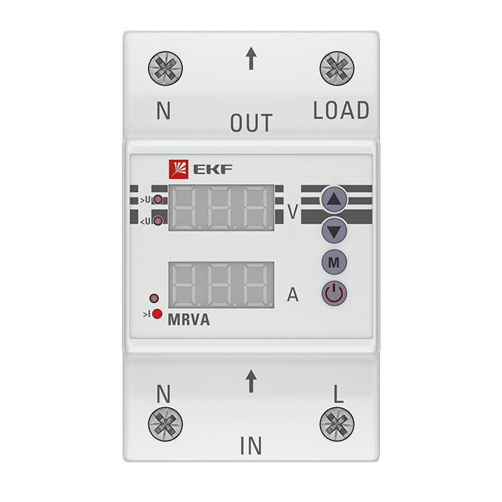 

Реле напряжения EKF MRVA, 40А, белый (MRVA-40A), MRVA