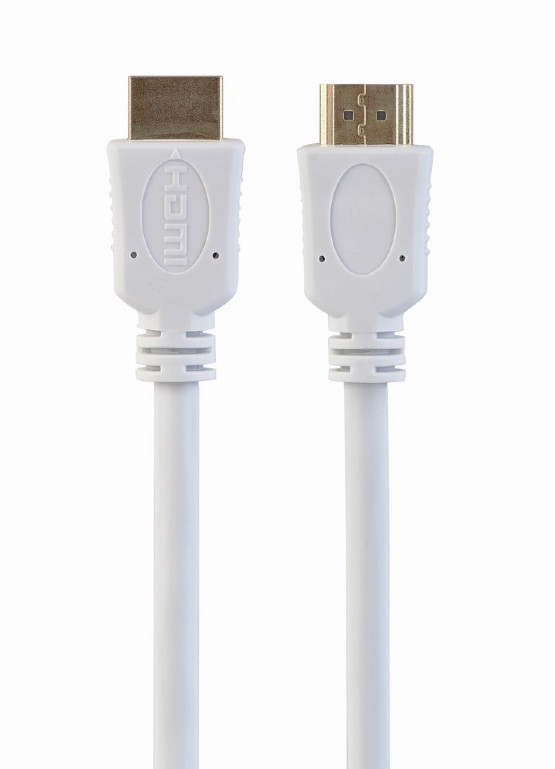 

Кабель HDMI(19M)-HDMI(19M) v1.4 4K, экранированный, 1.8 м, белый Cablexpert (CC-HDMI4-W-6)