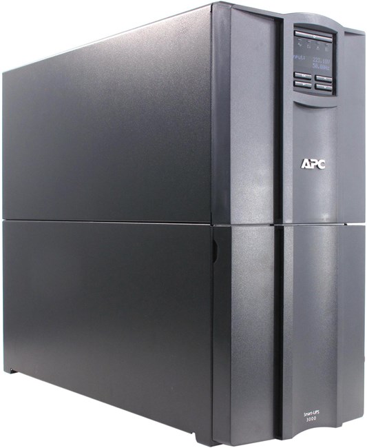

ИБП APC Smart-UPS, 3000 В·А, 2.7 кВт, IEC, розеток - 9, USB, черный (SMT3000I-CH), Smart-UPS