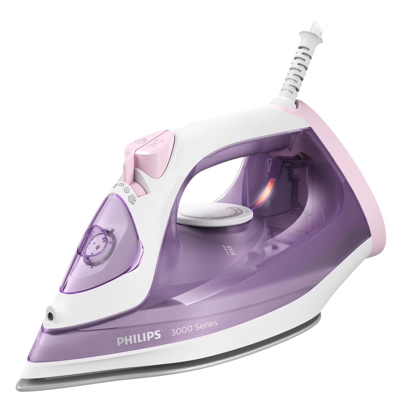 

Утюг Philips 3000Series DST3020 2.2 кВт, длина шнура 1.9 м, сиреневый (DST3020/30), DST3020