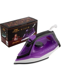 

Утюг Матрёна MA-045 2.2 кВт, 1.4 м, фиолетовый (006386), MA-045