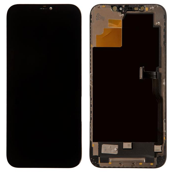 

Дисплей в сборе с тачскрином для Apple iPhone 12 Pro Max OLED, черный (903148)