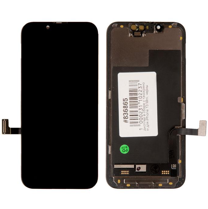 

Дисплей в сборе с тачскрином для Apple iPhone 13 Mini, черный (836865)