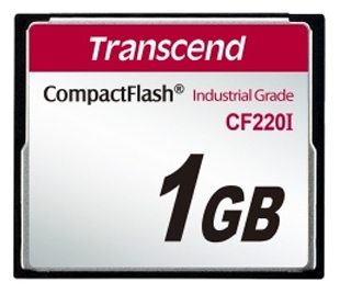 Карта памяти промышленная 1Gb CompactFlash Transcend (TS1GCF220I)