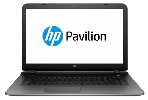 Ноутбук HP Pavilion 17-g014ur 17.3" 1600x900, Intel Core i7-5500U 2.4GHz, 8Gb RAM, 2Tb HDD, DVD-RW, GeForce 940M-2Gb, WiFi, BT, Cam, W8.1, серебристый (N0L21EA)