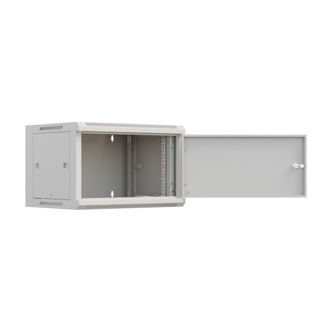 Шкаф телекоммуникационный настенный 15U 570x770 мм, металл, серый, Бастион SKAT TB-15W660FF-G (4425)