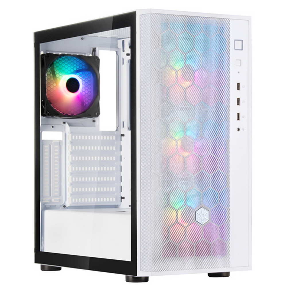 

Корпус SilverStone FARA R1 PRO V2, ATX, Midi-Tower, 2xUSB 3.0, RGB подсветка, белый, без БП (SST-FAR1W-PRO-V2), FARA R1 PRO V2