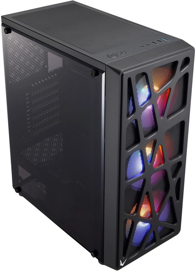 

Корпус Formula V MANA, ATX, Midi-Tower, USB 3.0, черный, без БП (MANA B), MANA
