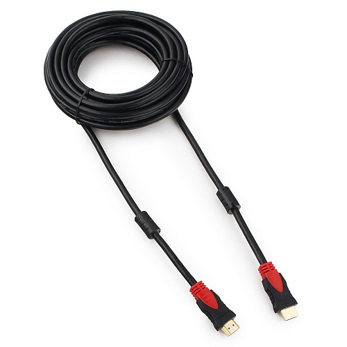 

Кабель HDMI(19M)-HDMI(19M) v1.4 4K, экранированный, ферритовый фильтр, 7.5 м Gembird/Cablexpert (CC-S-HDMI03-7.5M)