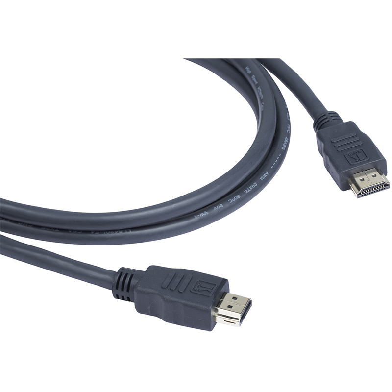 Кабель HDMI(19M)-HDMI(19M) v2.0 4K, 90 см, черный Kramer Electronics C-HM/HM-3 (97-0101003)