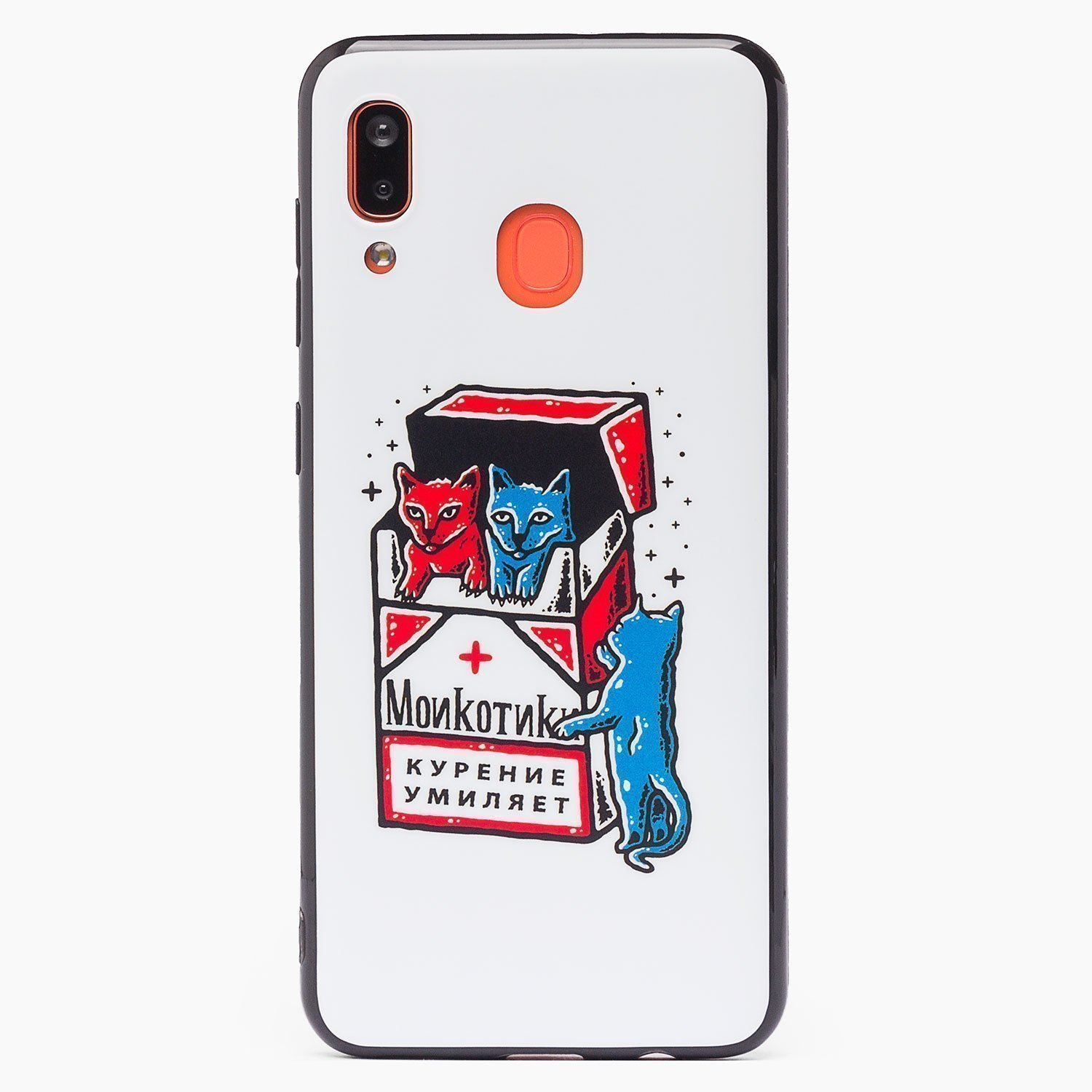 

Чехол-накладка SC175 для смартфона Samsung Samsung SM-A205 Galaxy A20/SM-A305 Galaxy A30, силикон, рисунок 004 (113282)